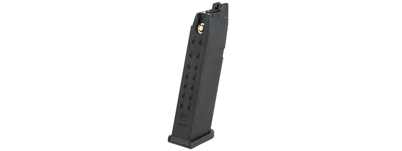 Elite Force Licensed 20 Round Green Gas Magazine for Gen 4 Glock 17 - Click Image to Close