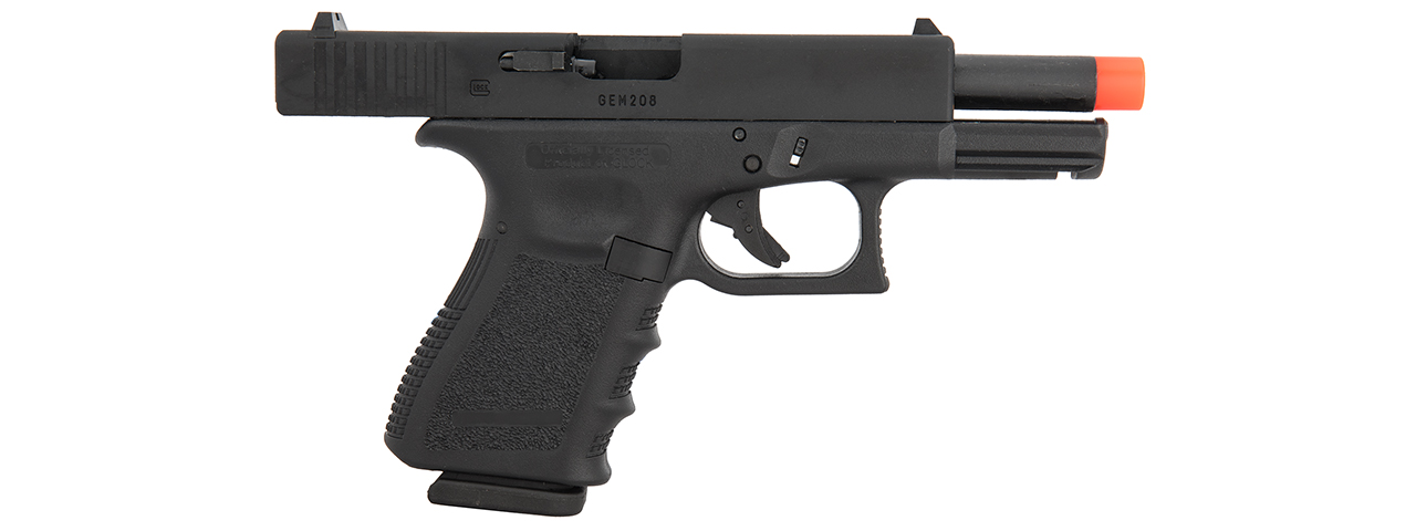 HK-2276303 Licensed Gen 3 Glock-19 Gas Blowback Airsoft Pistol