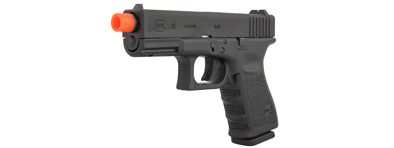 HK-2276303 Licensed Gen 3 Glock-19 Gas Blowback Airsoft Pistol