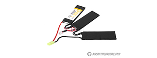 INTELLECT VOLT 9.9V 1400 MAH LIFE TRI-WAFER TYPE AEG AIRSOFT BATTERY