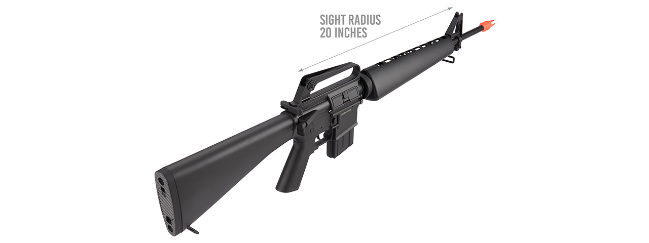 JG FULL SIZE M16 VIETNAM AIRSOFT AEG RIFLE (BLACK)