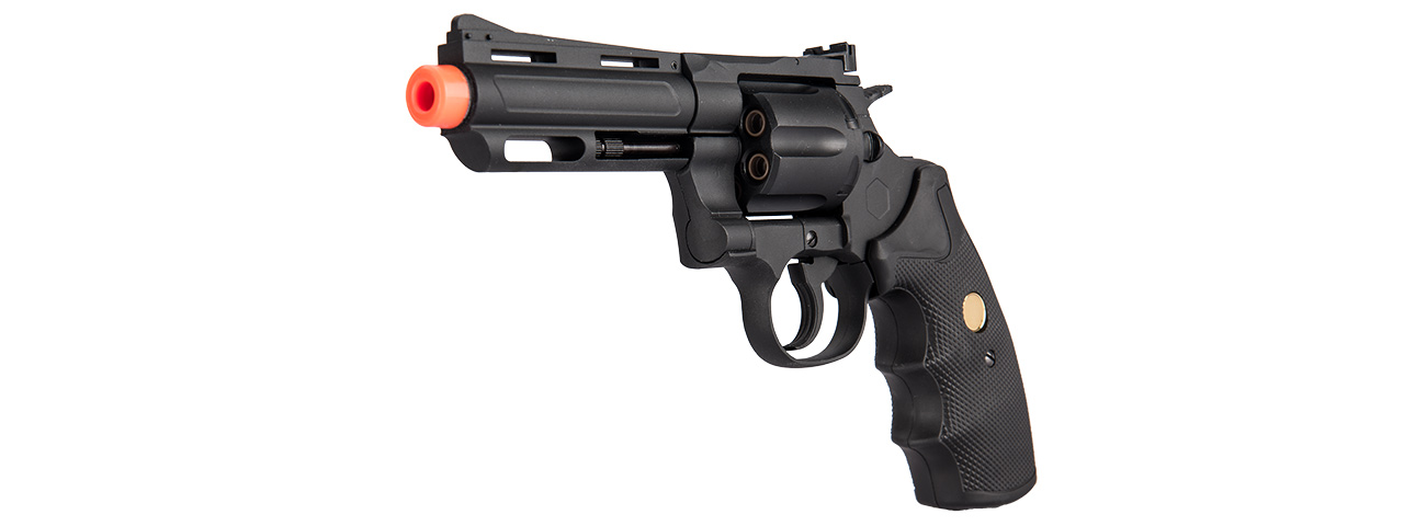 KA-PG-01-C1-M PYTHON 4" .357 MAGNUM CO2 REVOLVER (BLACK) - Click Image to Close