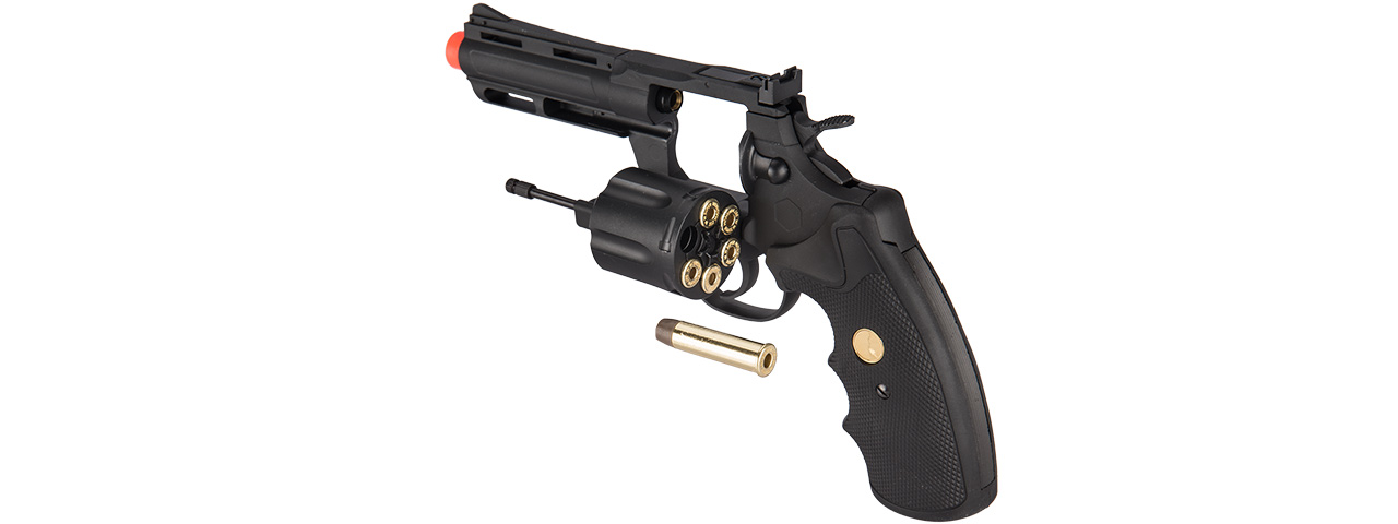 KA-PG-01-C1-M PYTHON 4" .357 MAGNUM CO2 REVOLVER (BLACK) - Click Image to Close