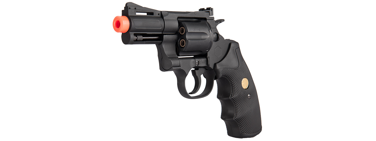 KA-PG-01-C1-S PYTHON 2.5" .357 MAGNUM CO2 REVOLVER (BLACK) - Click Image to Close