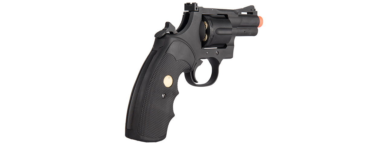 KA-PG-01-C1-S PYTHON 2.5" .357 MAGNUM CO2 REVOLVER (BLACK) - Click Image to Close