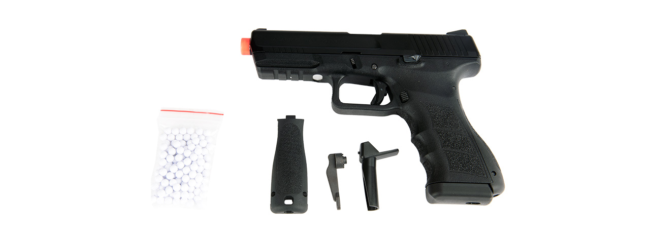 KWA Full Size ATP-LE Airsoft Gas Blowback Pistol (Color: Black)