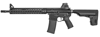 KWA PTS MEGA ARMS MKM AR-15 GBBR METAL RIFLE W/ KEYMOD RAIL - BLACK