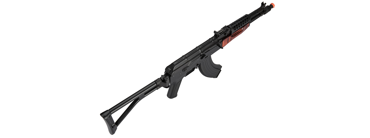 LCT G04 AK47 NV AEG Soviet Replica with Real Wood Handguard (Color: Black & Wood) - Click Image to Close