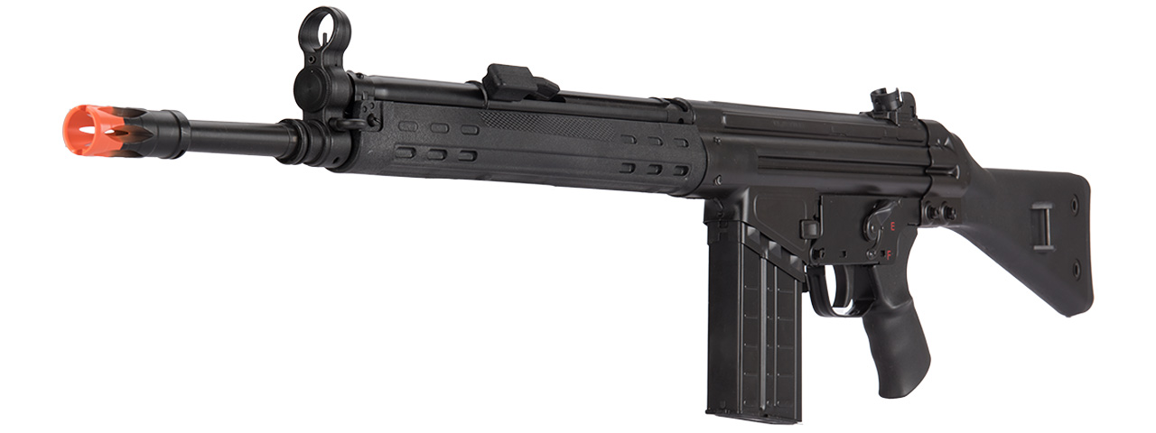 LCT LC-3A3-SB-AEG LC-3 Full Size Steel Airsoft AEG Rifle (Color: Black)