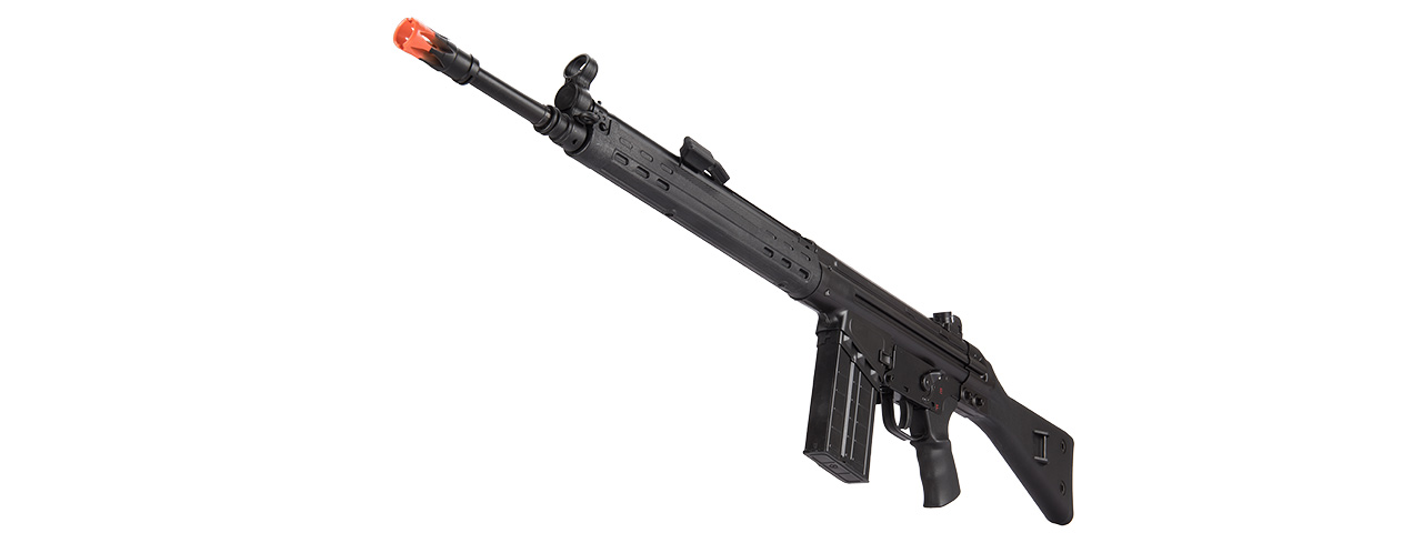 LCT LC-3A3-SB-AEG LC-3 Full Size Steel Airsoft AEG Rifle (Color: Black)