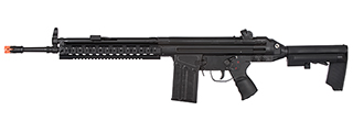 LCT LC-3AR-AEG LC-3 AR AIRSOFT AEG W/ RIS HANDRAIL AND AR STOCK (COLOR: BLACK)