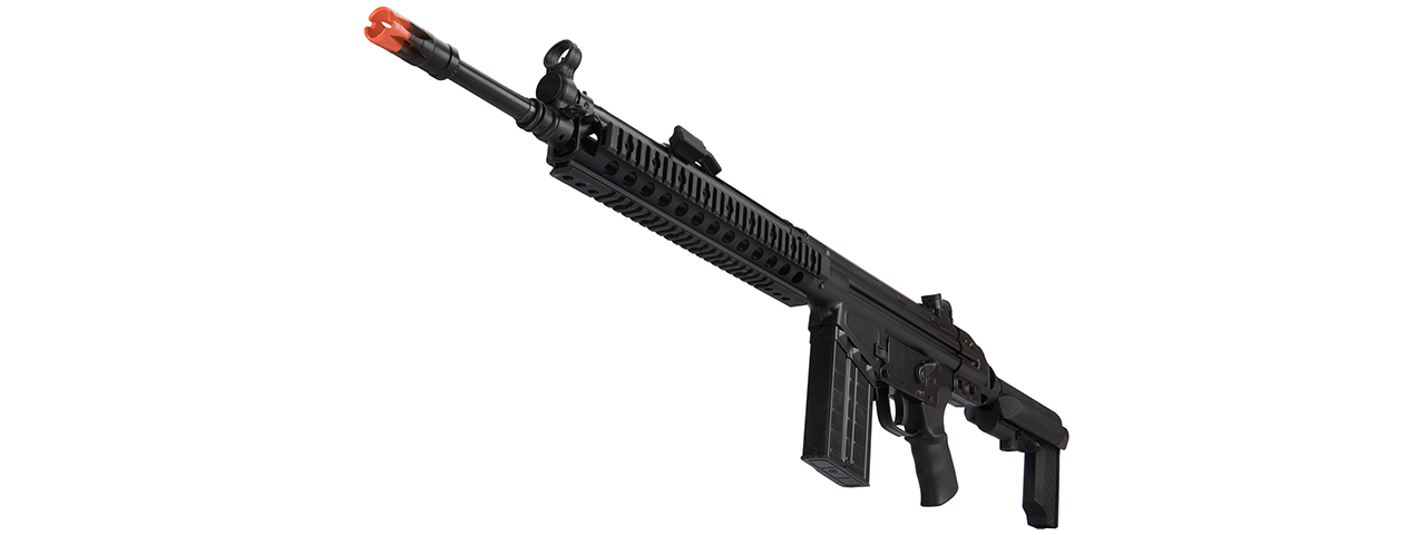 LCT LC-3AR-AEG LC-3 AR AIRSOFT AEG W/ RIS HANDRAIL AND AR STOCK (COLOR: BLACK) - Click Image to Close