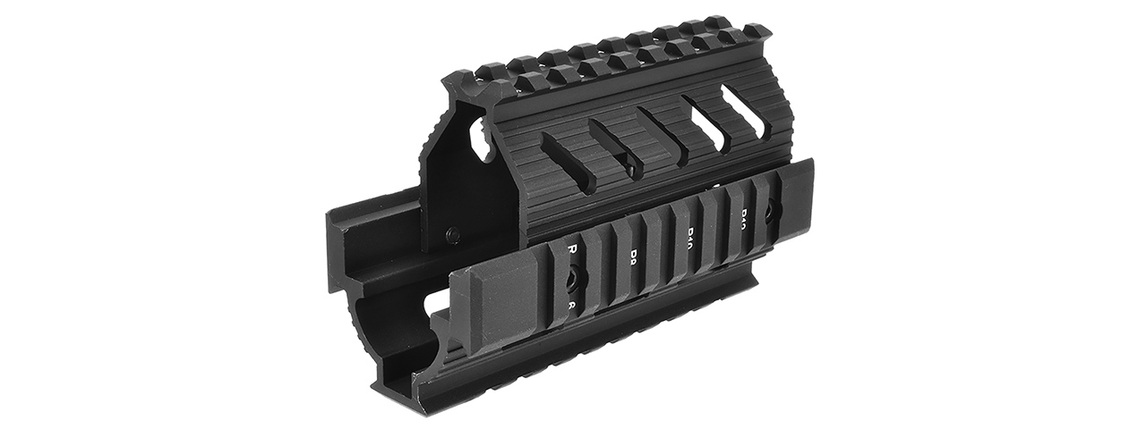 LCT AIRSOFT AK SERIES AEG TX-3 TACTICAL FREE FLOAT RIS HANDGUARD-BLK - Click Image to Close