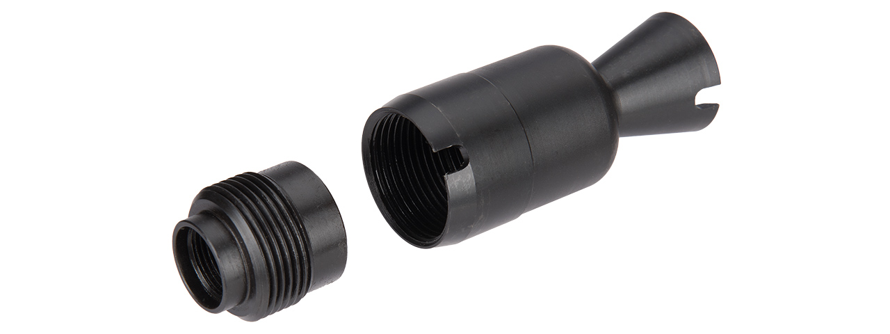 LCT AK104 AIRSOFT AEG SERIES FLASH HIDER - 14MM CCW - Click Image to Close