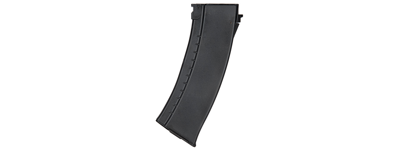 LCT AK Series AEG 130 Round Airsoft Midcap Polymer Magazine (Black) - Click Image to Close