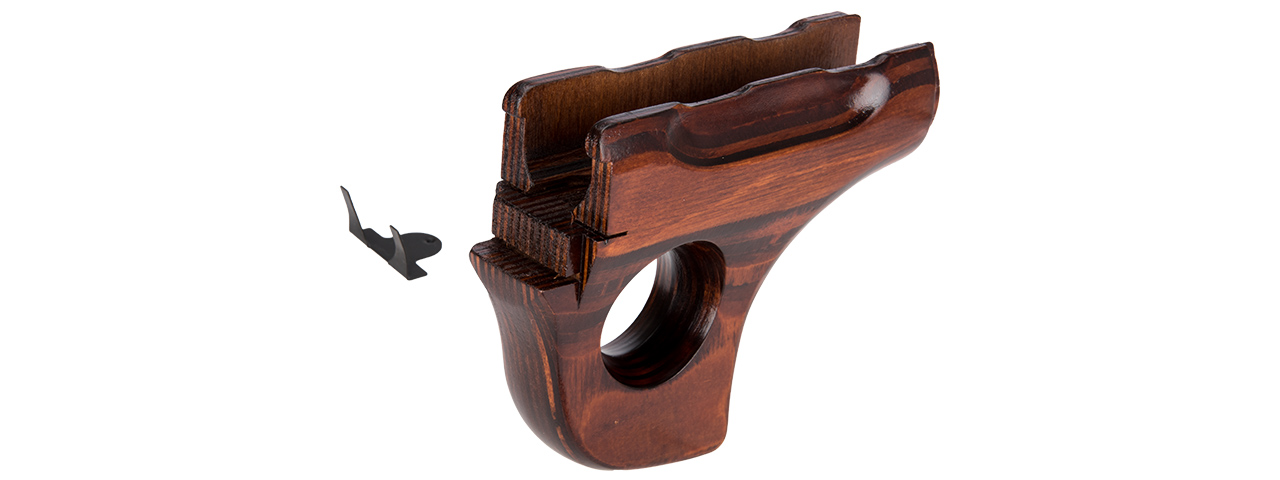 LCT Airsoft LCKMSU Handguard for LCT AK Series AEG - WOOD