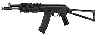 LCT Airsoft AK-105 Assault Rifle AEG W/ Folding Stock (Black)