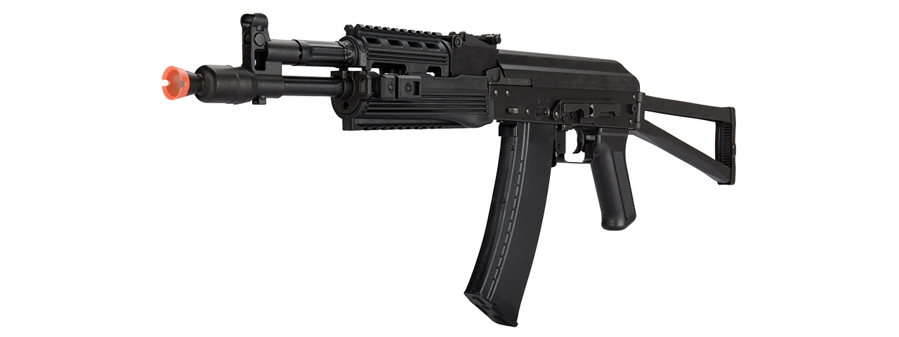 LCT Airsoft AK-105 Assault Rifle AEG W/ Folding Stock (Black)