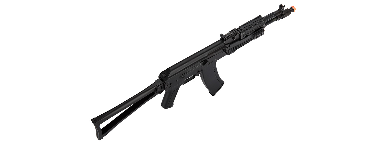 LCT Airsoft AK-105 Assault Rifle AEG W/ Folding Stock (Black)