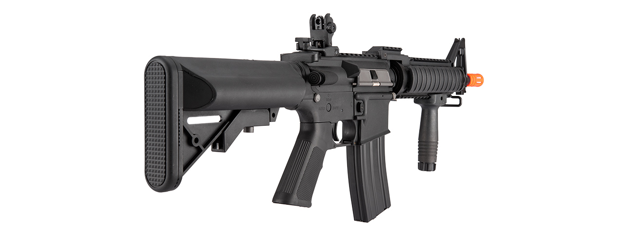 Lancer Tactical Low FPS MK18 Mod 0 Airsoft AEG Rifle (Color: Black) - Click Image to Close