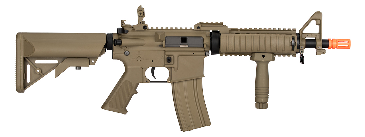 Lancer Tactical Gen 2 RAS Airsoft AEG Rifle (Color: Tan) - Click Image to Close