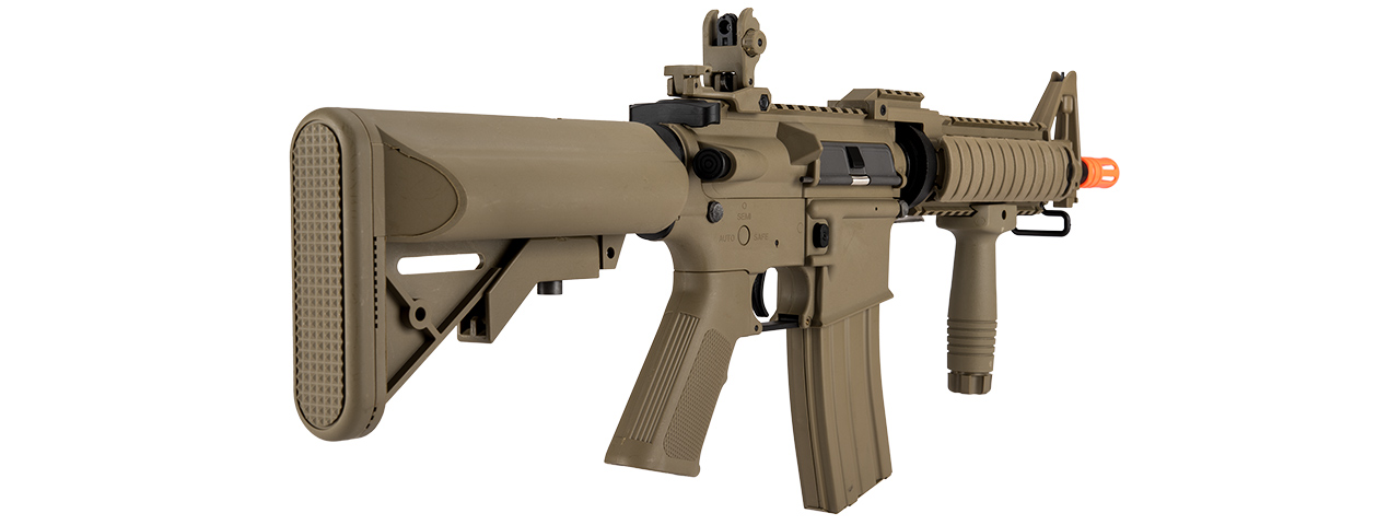 Lancer Tactical Gen 2 RAS Airsoft AEG Rifle (Color: Tan) - Click Image to Close