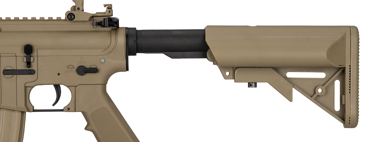 Lancer Tactical Gen 2 RAS Airsoft AEG Rifle (Color: Tan) - Click Image to Close