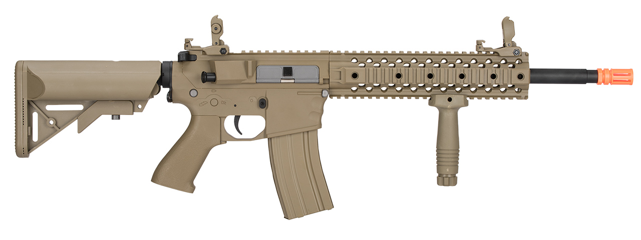 Lancer Tactical Gen 2 M4 Evo Airsoft AEG Rifle (Color: Tan) - Click Image to Close