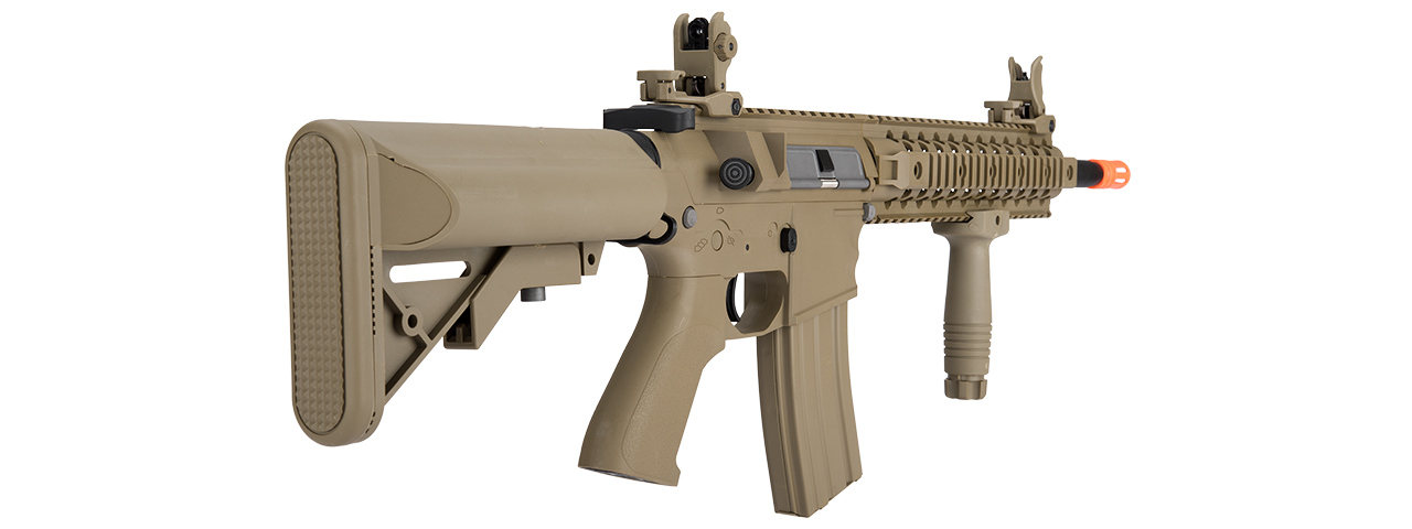 Lancer Tactical Gen 2 M4 Evo Airsoft AEG Rifle (Color: Tan) - Click Image to Close