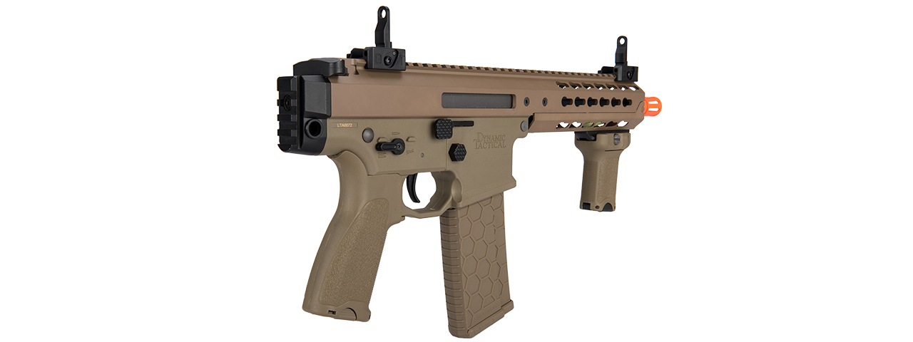 LT-200TCL WARLORD 8" INCH TYPE C METAL AEG AIRSOFT SMG, LOW FPS VERSION (DE)