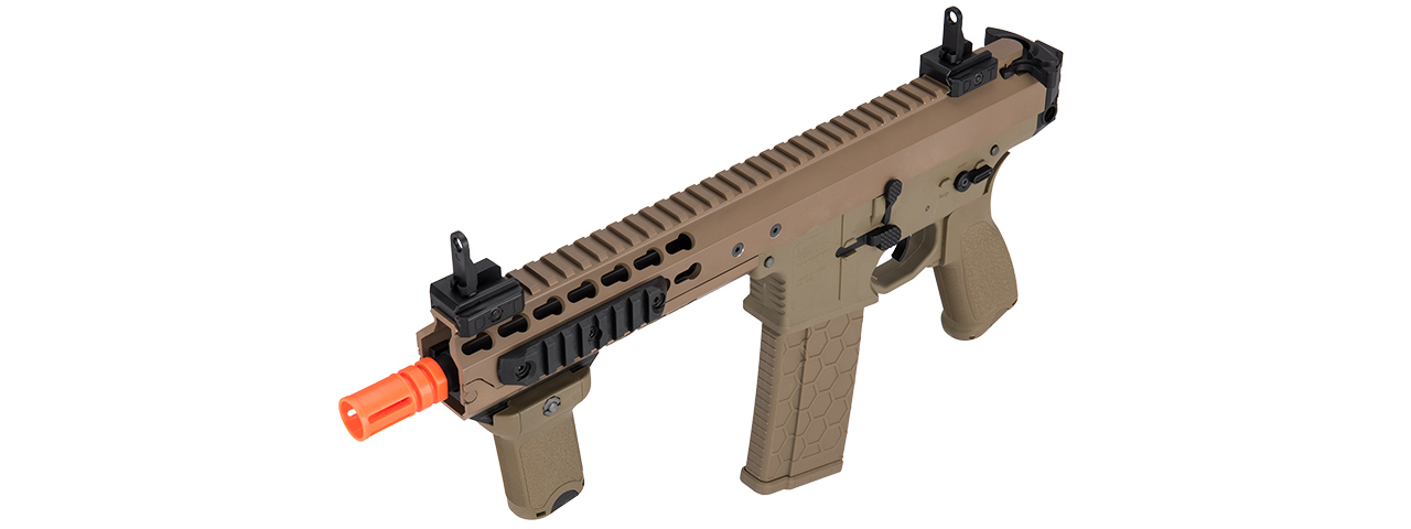 LT-200TCL WARLORD 8" INCH TYPE C METAL AEG AIRSOFT SMG, LOW FPS VERSION (DE)