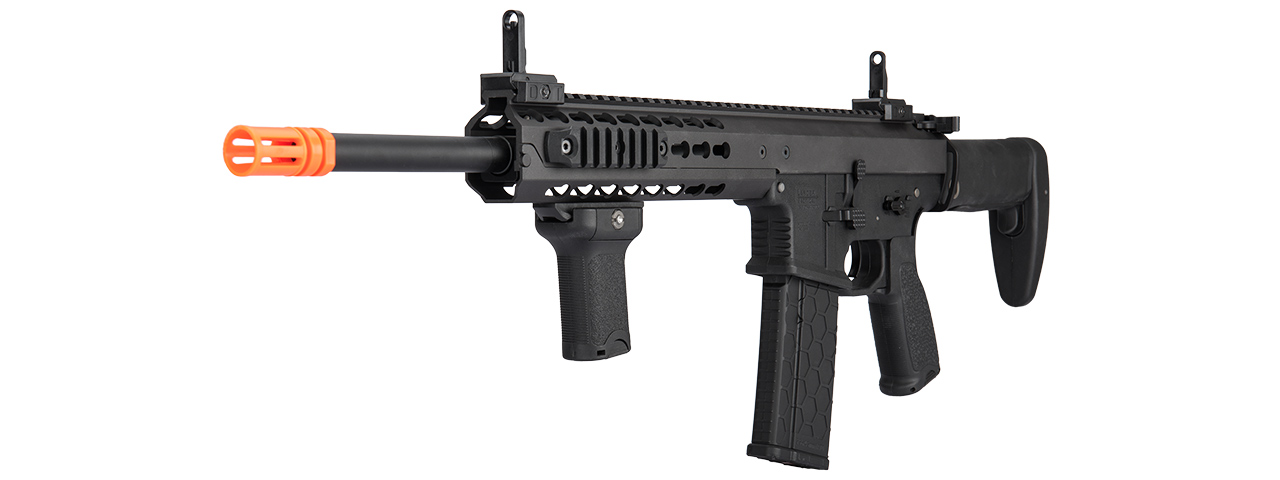 LT-201BA WARLORD 10.5" AEG TYPE A CARBINE AIRSOFT RIFLE (BLACK)