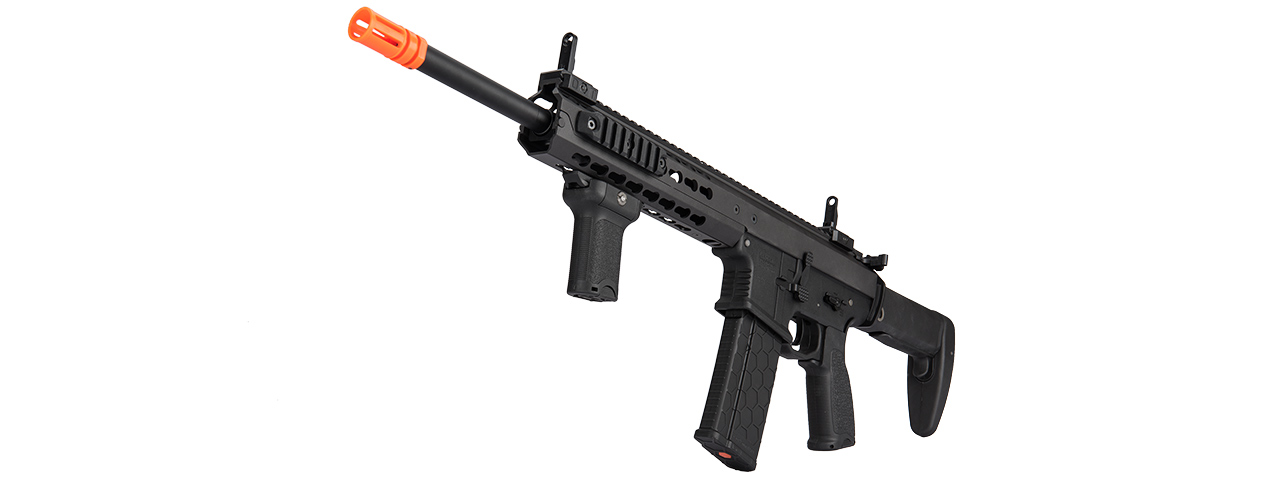 LT-201BA WARLORD 10.5" AEG TYPE A CARBINE AIRSOFT RIFLE (BLACK) - Click Image to Close