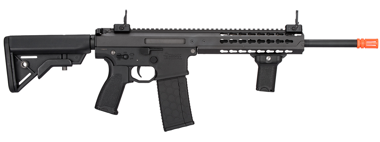 LT-201BBL WARLORD 10.5" AEG TYPE B CARBINE AIRSOFT RIFLE, LOW FPS VERSION (BK) - Click Image to Close
