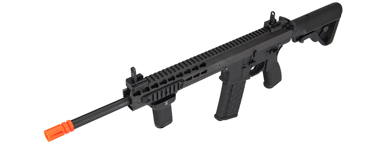 LT-201BBL WARLORD 10.5" AEG TYPE B CARBINE AIRSOFT RIFLE, LOW FPS VERSION (BK)
