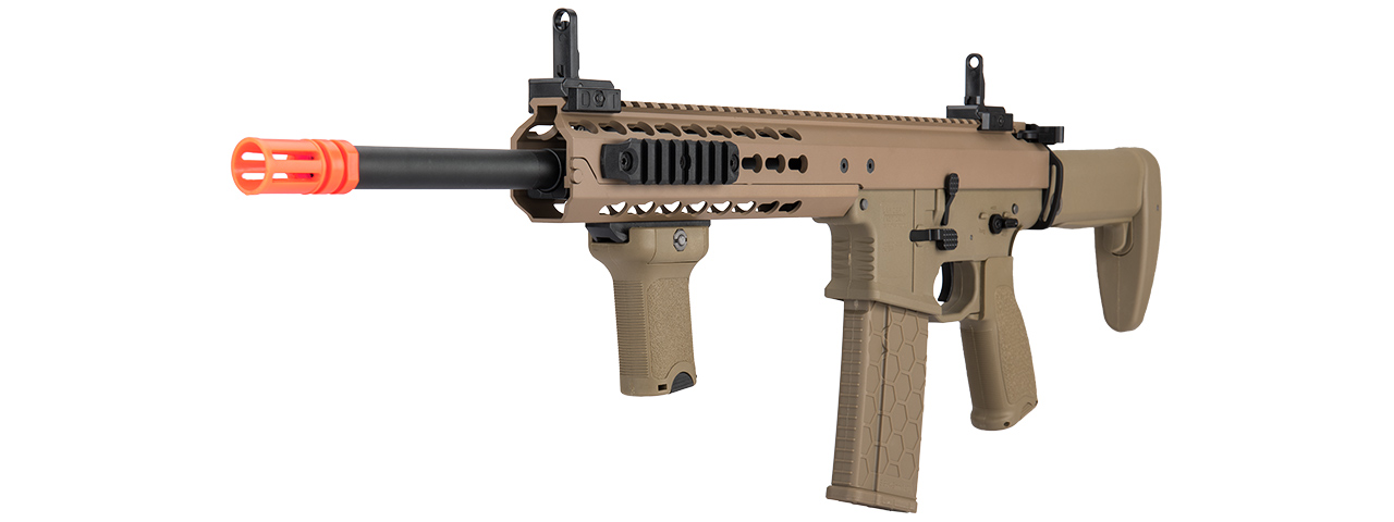 LT-201TA WARLORD 10.5" AEG TYPE A CARBINE AIRSOFT RIFLE (DARK EARTH) - Click Image to Close
