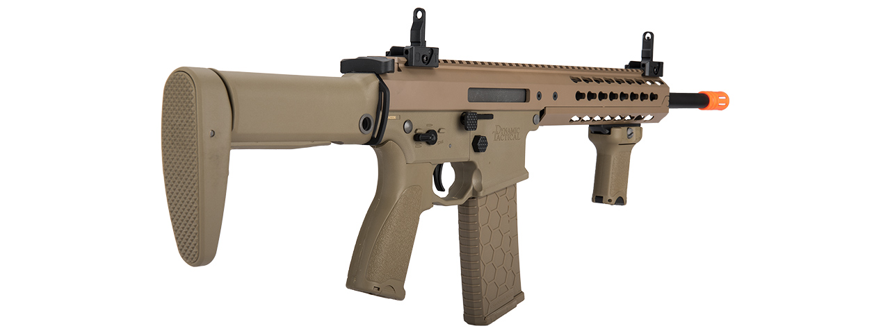 LT-201TA WARLORD 10.5" AEG TYPE A CARBINE AIRSOFT RIFLE (DARK EARTH) - Click Image to Close