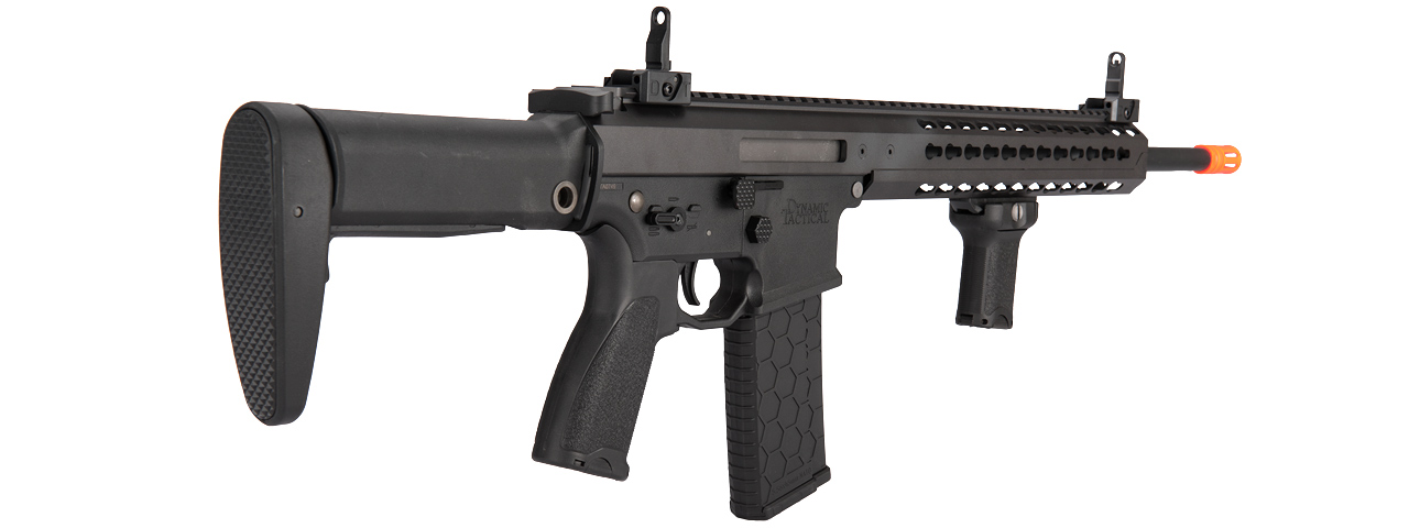 LT-202BA WARLORD 18" AEG TYPE A DMR AIRSOFT RIFLE (BLACK) - Click Image to Close