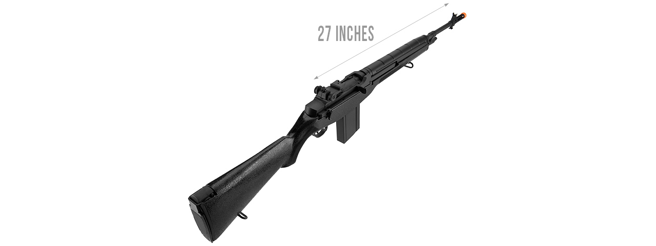 Lancer Tactical LT-732 Full Stock 44" M14 SOCOM Airsoft AEG (Black)