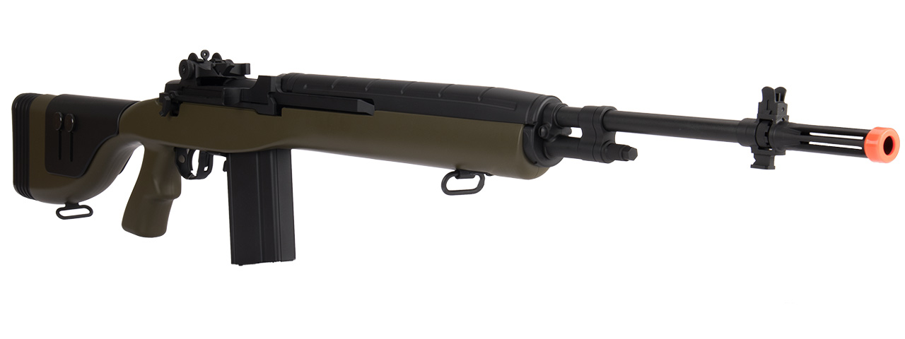 Lancer Tactical LT-732 DMR Stock 45" M14 SOCOM Airsoft AEG (OD Green) - Click Image to Close