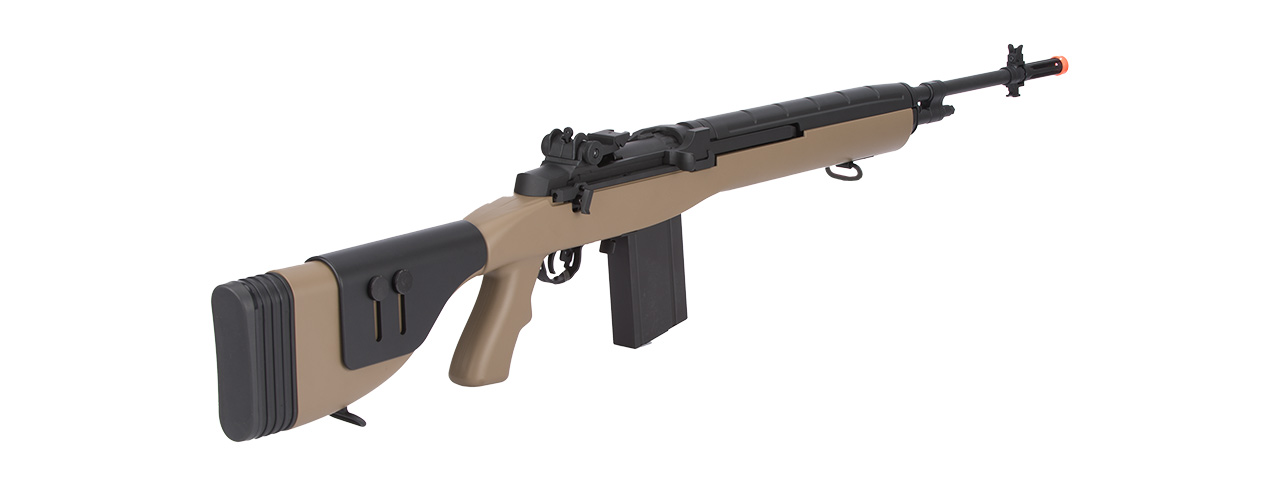 Lancer Tactical LT-732 DMR Stock 45" M14 SOCOM Airsoft AEG (Tan)