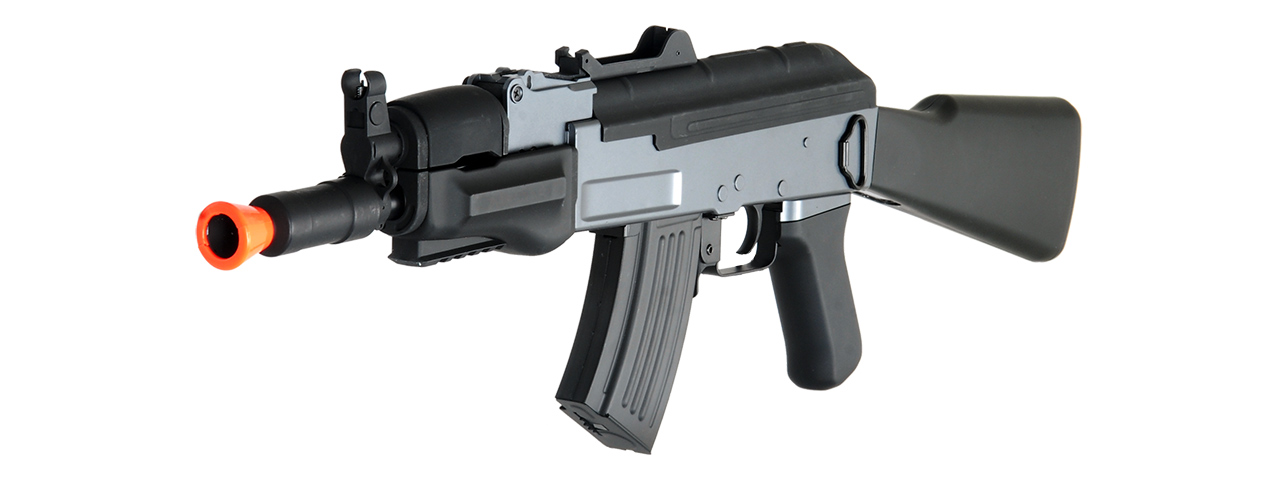 LT-737S METAL AK47 AEG AIRSOFT RIFLE W/ BATTERY & CHARGER (SILVER) - Click Image to Close