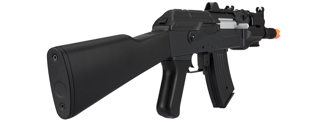 LT-737 METAL AK47 AEG AIRSOFT RIFLE W/ BATTERY & CHARGER (BLACK) - Click Image to Close