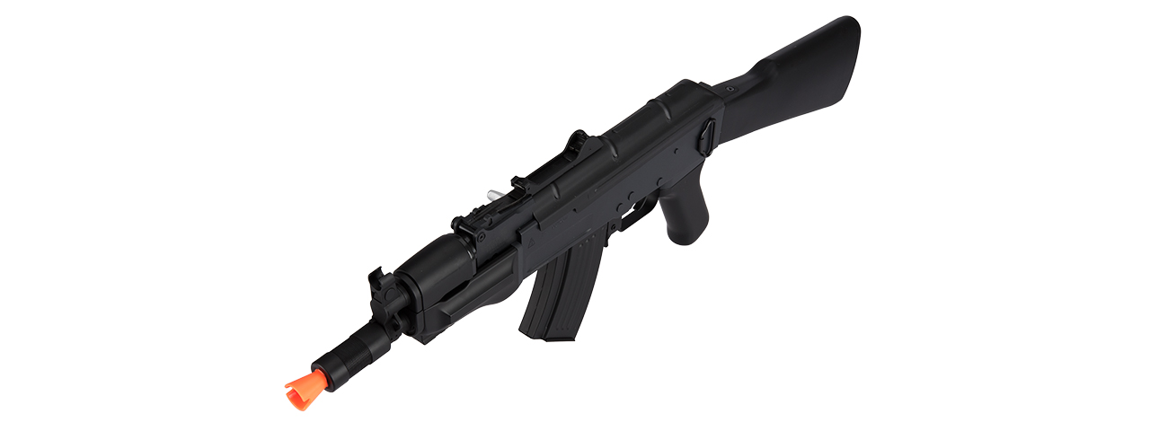 LT-737 METAL AK47 AEG AIRSOFT RIFLE W/ BATTERY & CHARGER (BLACK) - Click Image to Close