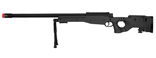 M1196B BOLT ACTION AIRSOFT SNIPER RIFLE W/ FOLDING STOCK (BLACK)