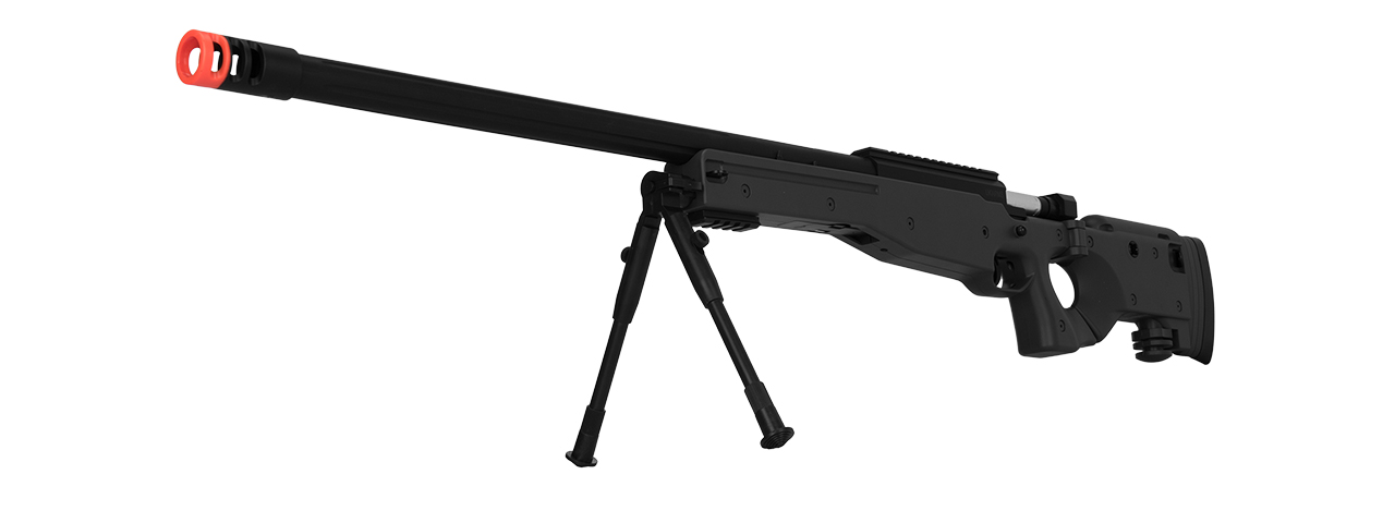 M1196B BOLT ACTION AIRSOFT SNIPER RIFLE W/ FOLDING STOCK (BLACK)