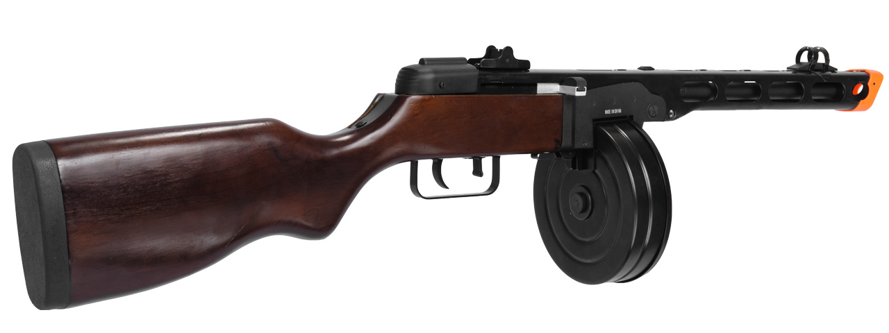 M2013-NB PPSH-41 WWII ELECTRIC BLOWBACK AEG SUB MACHINE GUN w/DRUM MAG