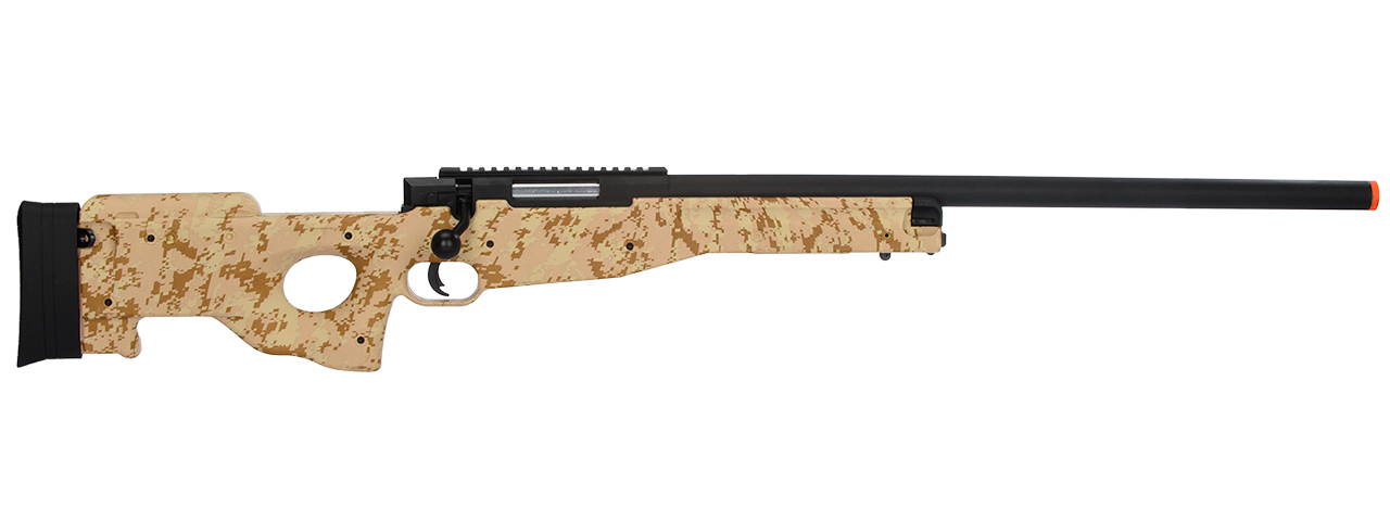 M96C L96 SPRING BOLT ACTION AIRSOFT RIFLE (DESERT DIGITAL)