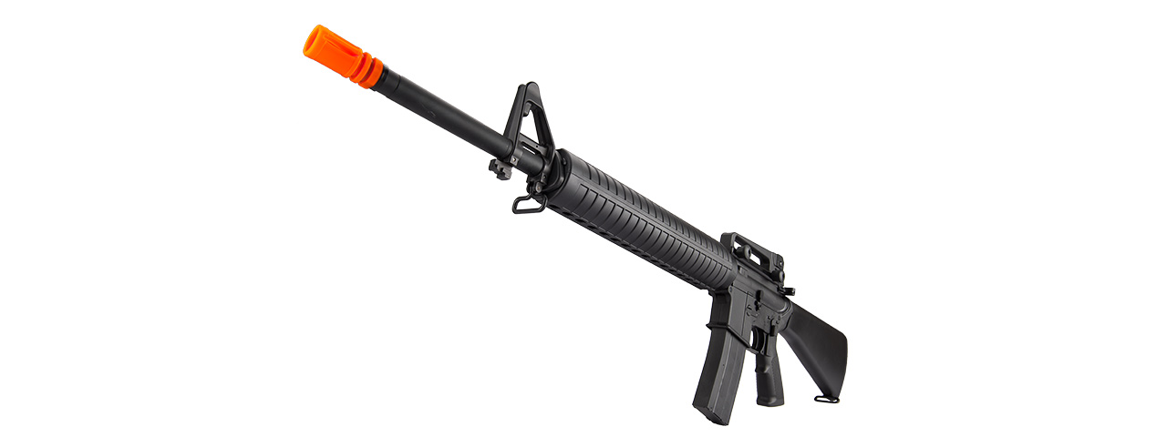 MC6610 M16 LIGHTWEIGHT POLYMER GBB AIRSOFT RIFLE (BLACK) - Click Image to Close