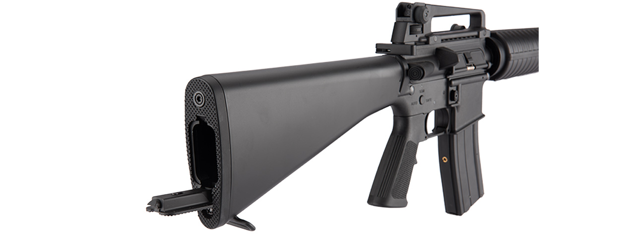 MC6610 M16 LIGHTWEIGHT POLYMER GBB AIRSOFT RIFLE (BLACK) - Click Image to Close